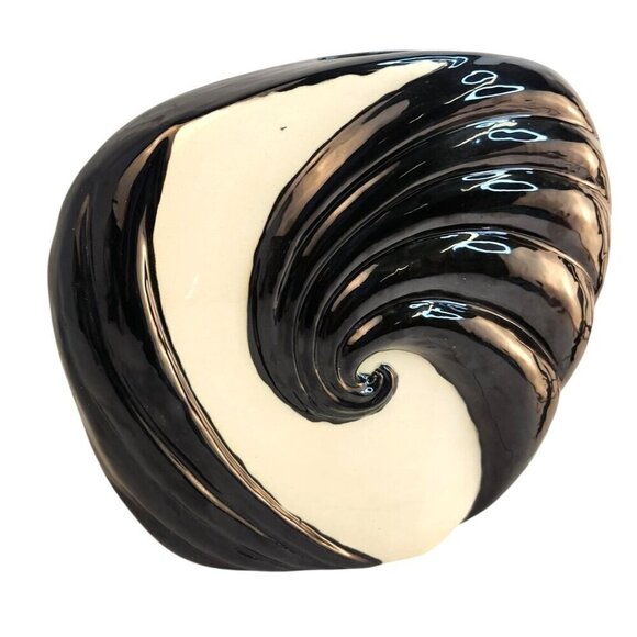 Decorative Ceramic Vase With Lady In Purple Hat Art Deco Style - Picture 5 of 7